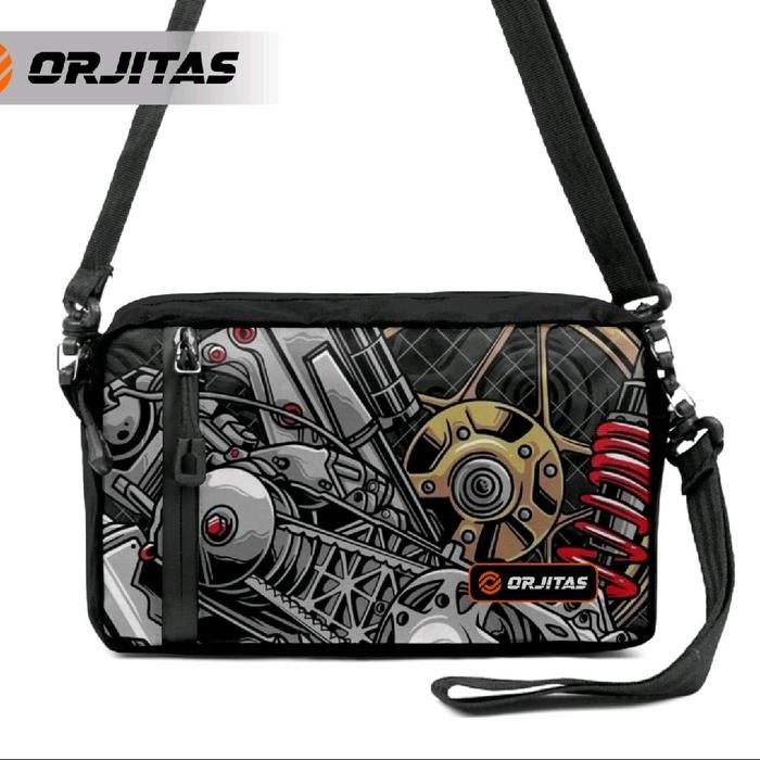 

EG814 Tas Hanbag Pria Anti Air kekinian Motif Printing Full kekinian/Tas Selempang Bahu Cowo Terbaru