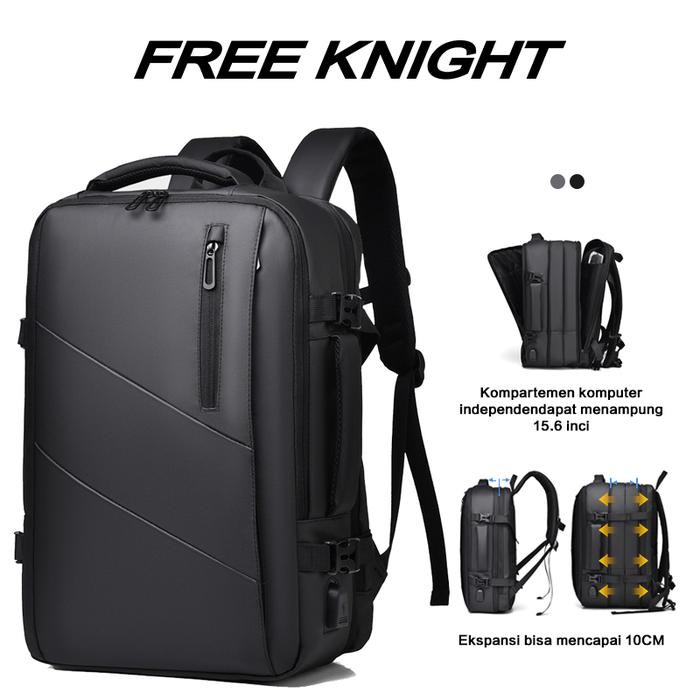 

SH501 Freeknight Tas Ransel Pria Jumbo Tas Backpack Rain Cover Scalable Design Tas Laptop Anti Air