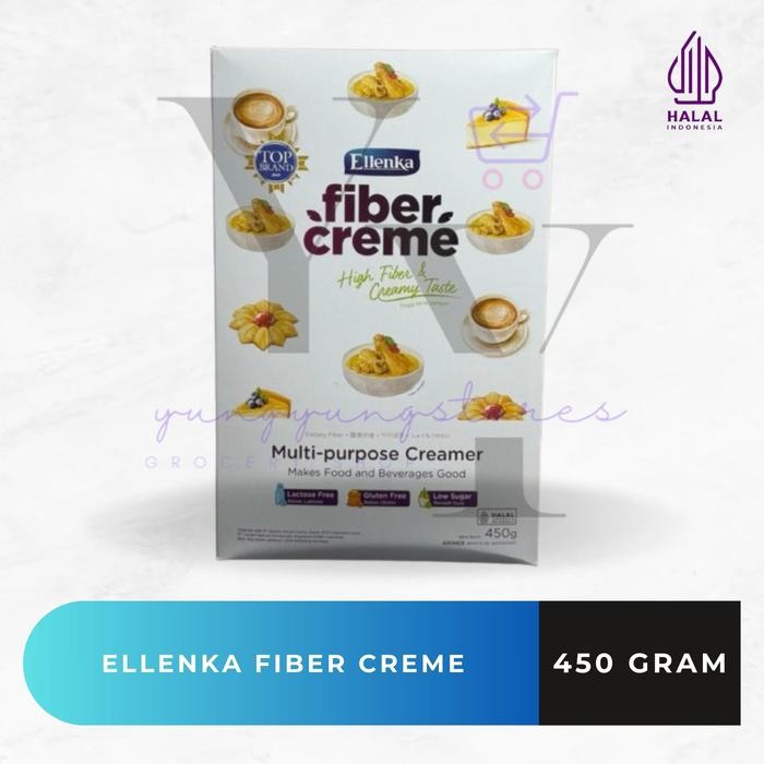 

[Kotak] Ellenka Fiber Creme Multipurpose Creamer 450 Gram