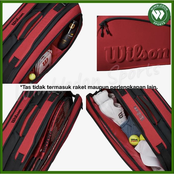 Tas Wilson Clash V2 Super Tour 9 Pack / Tas Wilson Super Tour 9R Clash Terbaru
