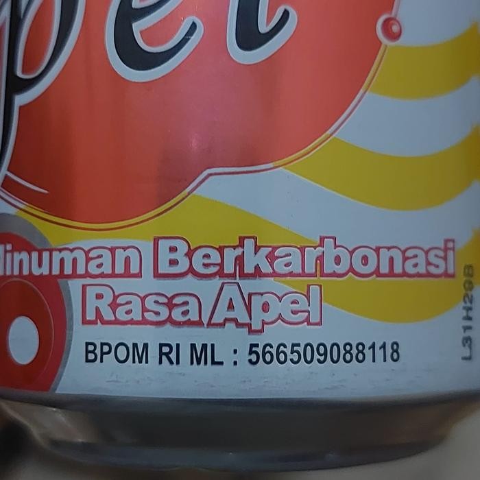 All Joy Food China Apple Minuman Kaleng 325Ml