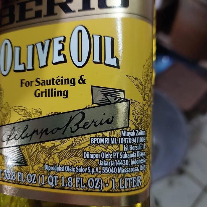 

Filippo Berio Pure Olive Oil / Minyak Zaitun 1 Liter