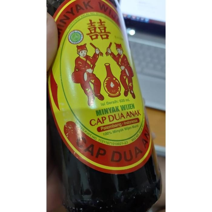 

Minyak Wijen / Sesame Oil Cap Dua Anak Asli Palembang 620 Ml