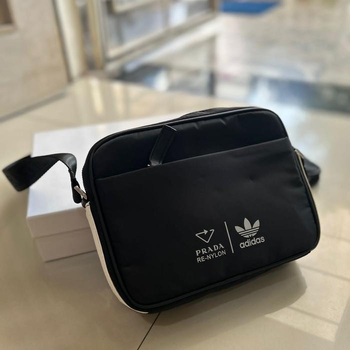 

HC768 TAS PRDA X ADDAS RE NYLON SLING BAG PREMIUM QUALITY PROMO SPECIAL