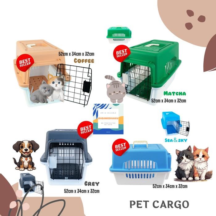 PET CARGO PET CARRIER KANDANG HEWAN PET CARGO KUCING PET CARGO ANJING KANDANG KUCING KANDANG ANJING