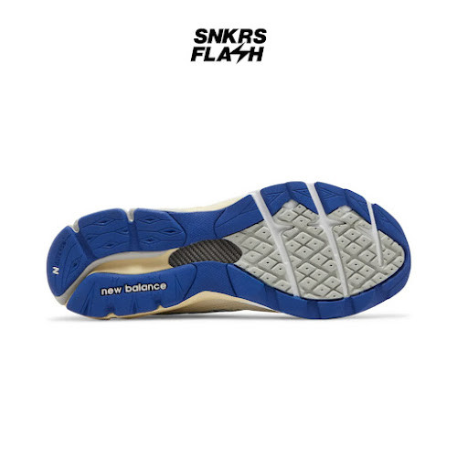 NEW BALANCE 990 V3 MADE IN USA WHITE BLUE Sepatu Sneakers Unisex - M990WB3 - Size 43