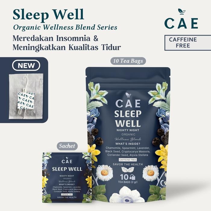 

Lecy.store2 SLEEP WELL Herbal Tea Blend Chamomile Spearmint Lavender Black Seed Mesoyi Coriander