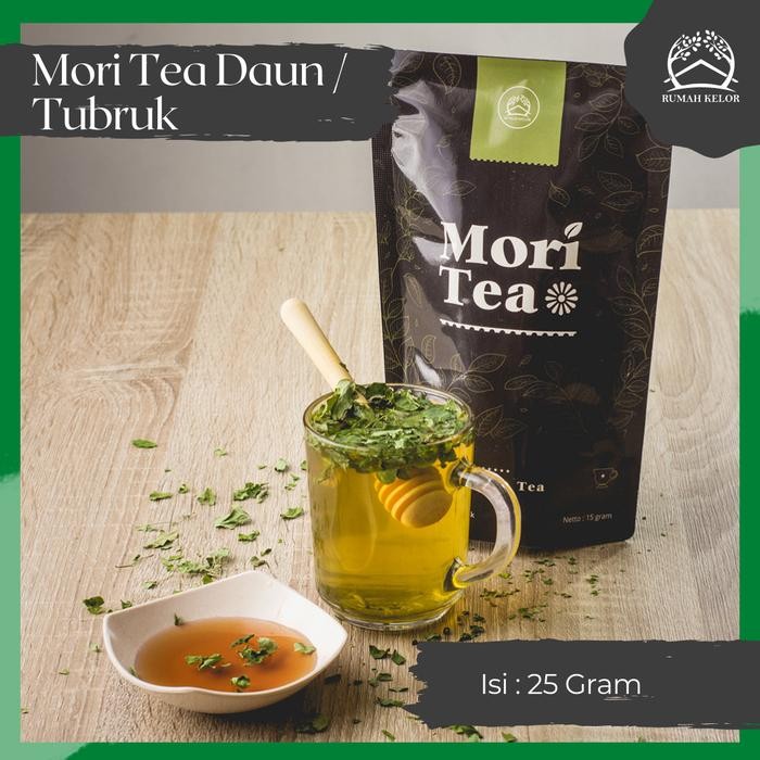 

Lecy.store2 Teh Daun Kelor / Teh Tubruk Kelor, Asli MoriTea, 15 Gram 100% Organik