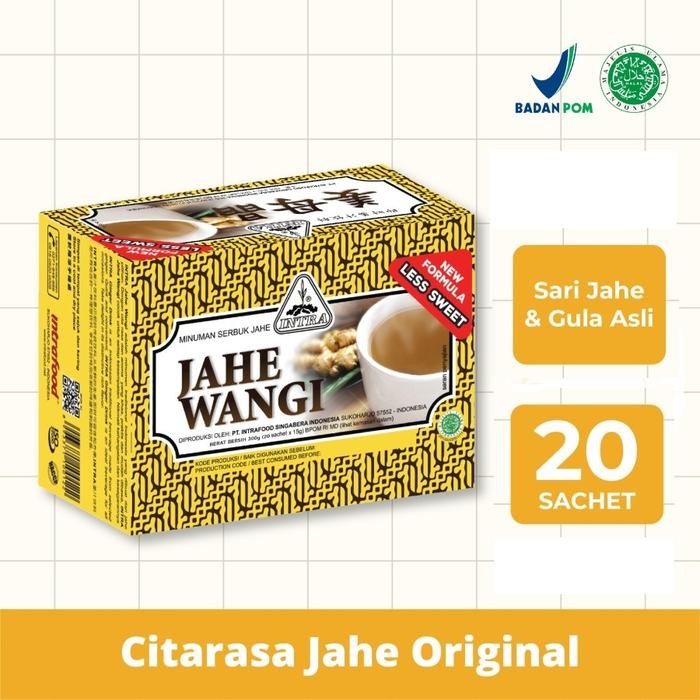 

Lecy.store2 INTRA JAHE WANGI BOX ISI 20 SACHET / INTRA JAHE BOX