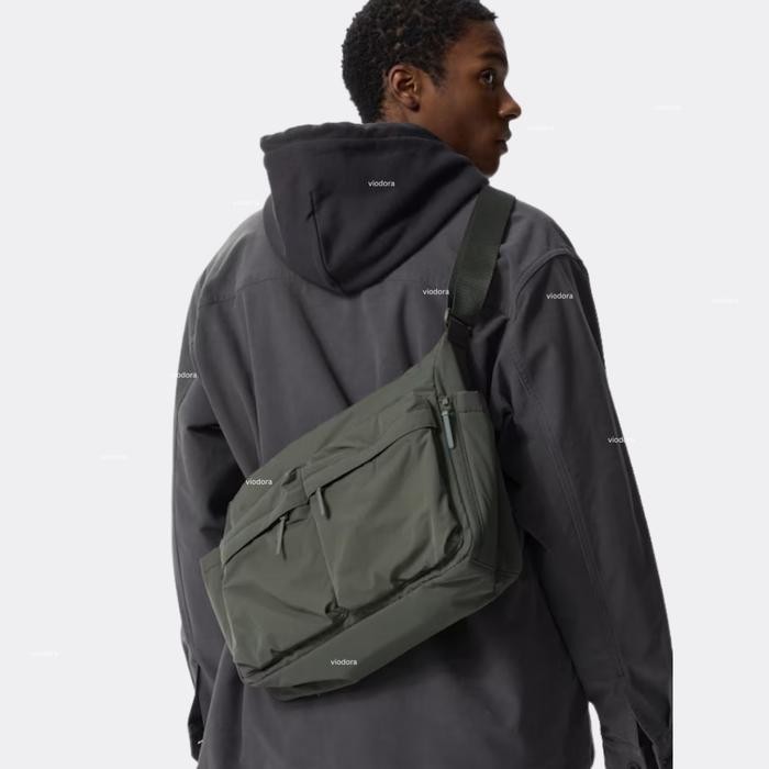 

RS456 Viodora - Uniklo Multi Pocket Sling Bag Trend Import Tas Bahu Selempang UNISEX BERGARANSI