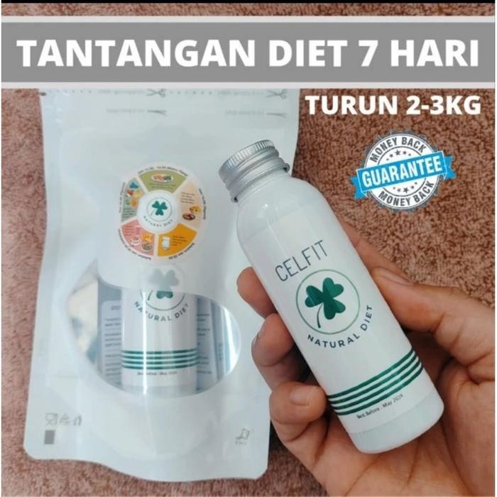 

CELFIT Obat Diet Natural - Obat Pelangsing Alami Celvit Legal BPOM