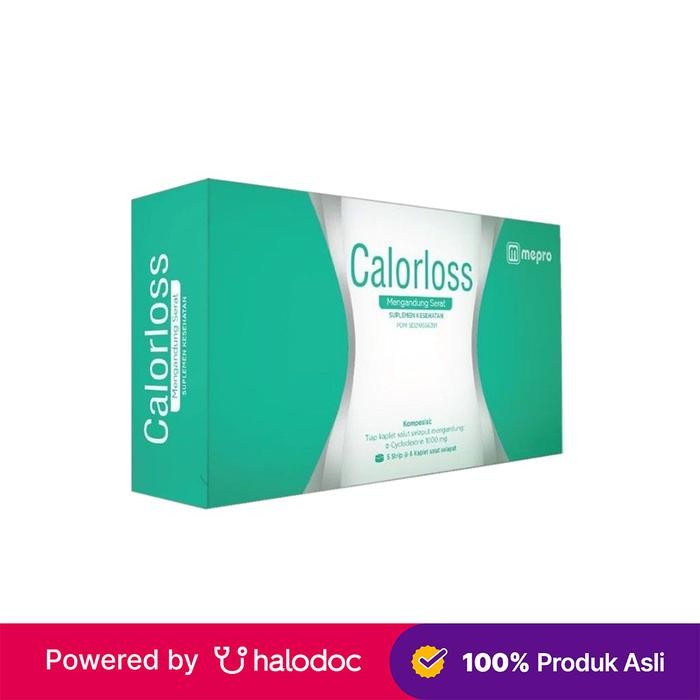 

Calorloss 1000 mg 6 Tablet - Suplemen Diet - Halodoc