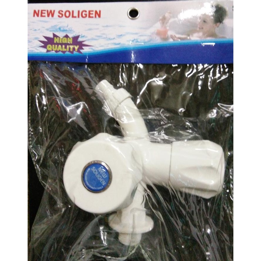 KERAN CABANG PLASTIK /KRAN CABANG PVC/KRAN SHOWER NEW SOLIGEN