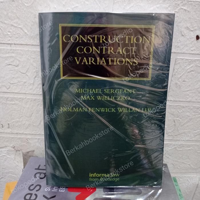 

SALE !!! BUKU CONSTRUCTION CONTRACT VARIATIONS READYY