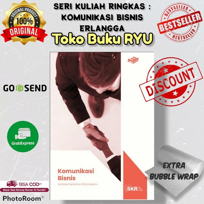 

SALE !!! ORIGINAL SKR : KOMUNIKASI BISNIS PENERBIT ERLANGGA READYY