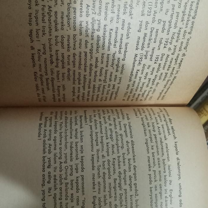 

SALE !!! SUMPAH PEMUDA INDONESIA KETURUNAN ARAB - A. R. BASWEDAN READYY