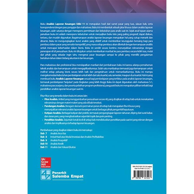 

SALE !!! ANALISIS LAPORAN KEUANGAN EDISI 11 BUKU 2 -SUBRAMANYAM READYY