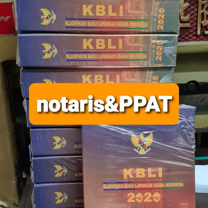 

SALE !!! BUKU KBLI ATAU KLASIFIKASI BAKU LAPANGAN USAHA INDONESIA READYY