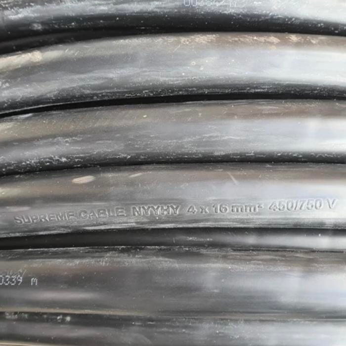 Kabel Nyyhy 4X16Mm Supreme Kabel Serabut Nyyhy 4X16 Mm Warna Hitam Supreme