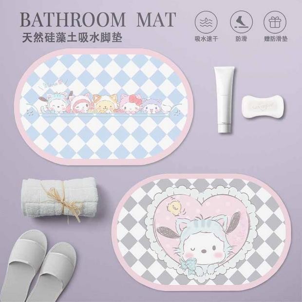 Karpet Lantai Sanrio Keset Lantai Melody Kawai Anti Slip