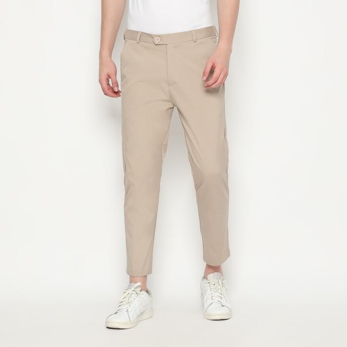 MEVANO ANKLE CHINOS PANTS KHAKI/ANKLE PANTS CHINOS/ANKLE PANTS PRIA