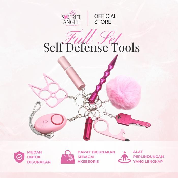 Alat Pelindung Diri Bela Diri Self Defense Kit Survival Kit Lengkap *