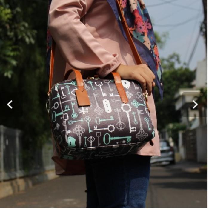 Tas Loecu by Tasahim Mini Satchel 2.0 Key PVC Leather Bag Kulit Asli