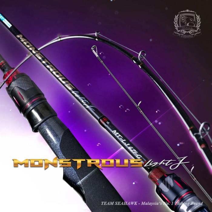 Joran pancing Light Jigging Seahawk Monstrous