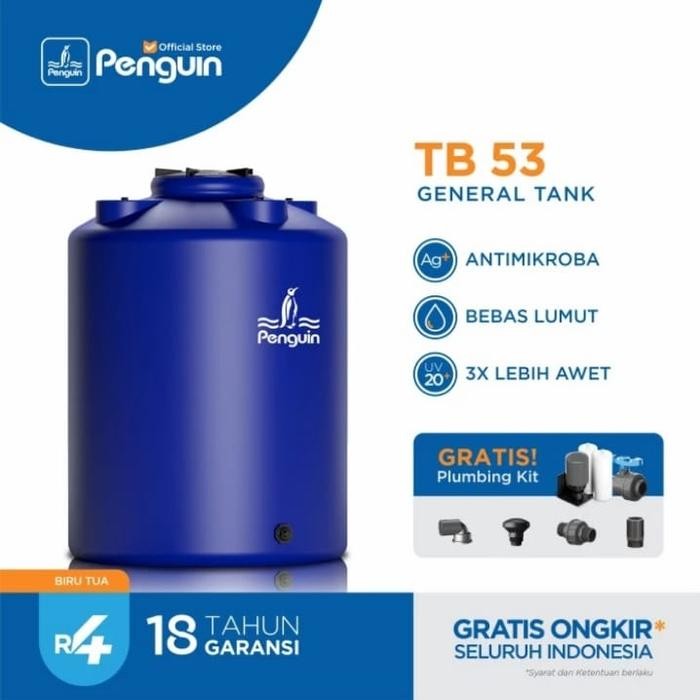 ready Toren Air Penguin TB 53 Tangki Air Penguin TB 53 Kapasitas 500 Liter