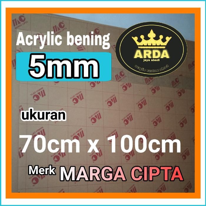 

Akrilik bening 5mm 70 x 100 acrylic clear marga cipta lembaran mika ready stok akrilik termurah