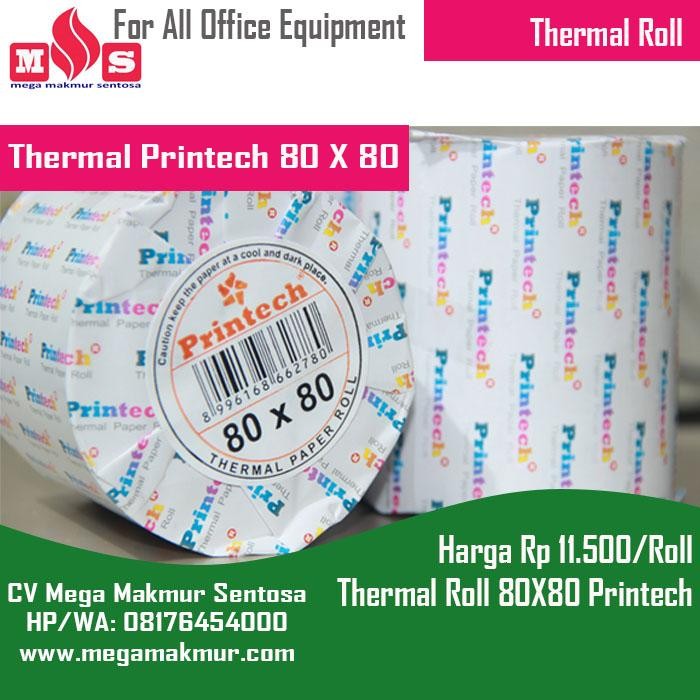 

Jual Kertas Thermal 80 x 80 Printech