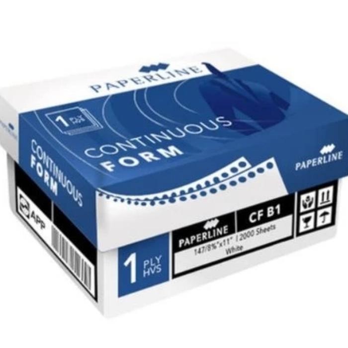 

kertas computer 1 ply (B1) 14 7/8 x 11/CF paperline besar 1 ply