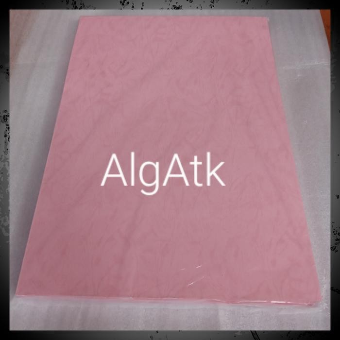 

100 lembar kertas cover jilid buffalo A3 pink