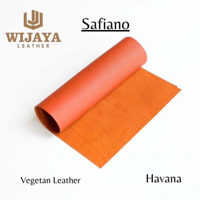 

kulit sapi lembaran vegetan safiano havana color panel A3