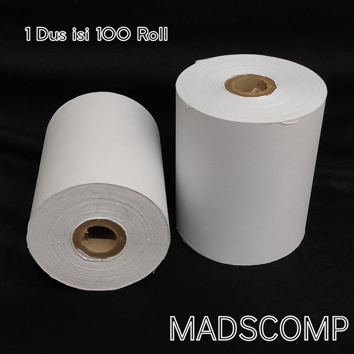 

Kertas Struk HVS Roll Paper 75x60 Paketan 1 Dus isi 100 Roll