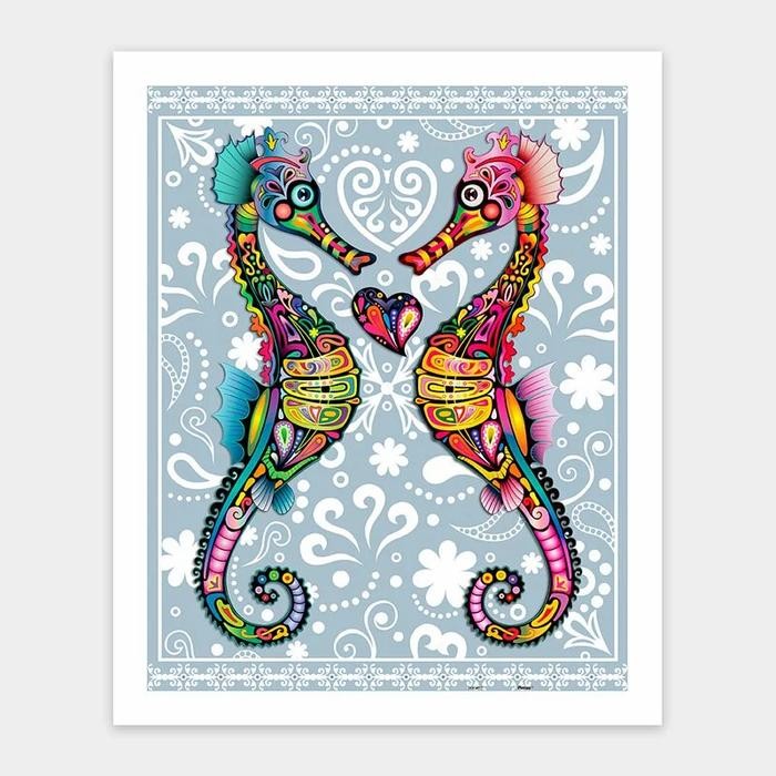 

Pintoopuzzle 500 H1533 The Colorful Hippocampus