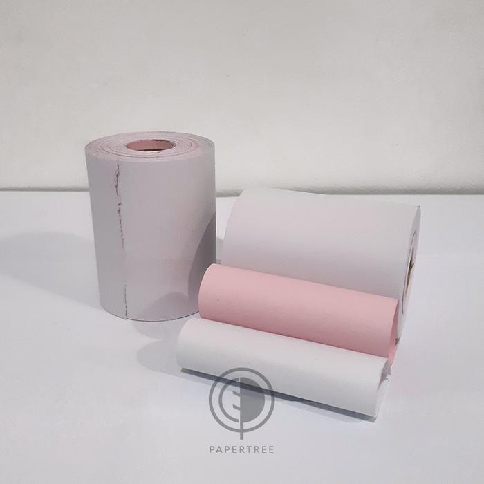 

[DUS] Paper Roll / Kertas Struk Kasir 75x60mm NCR 2 Ply
