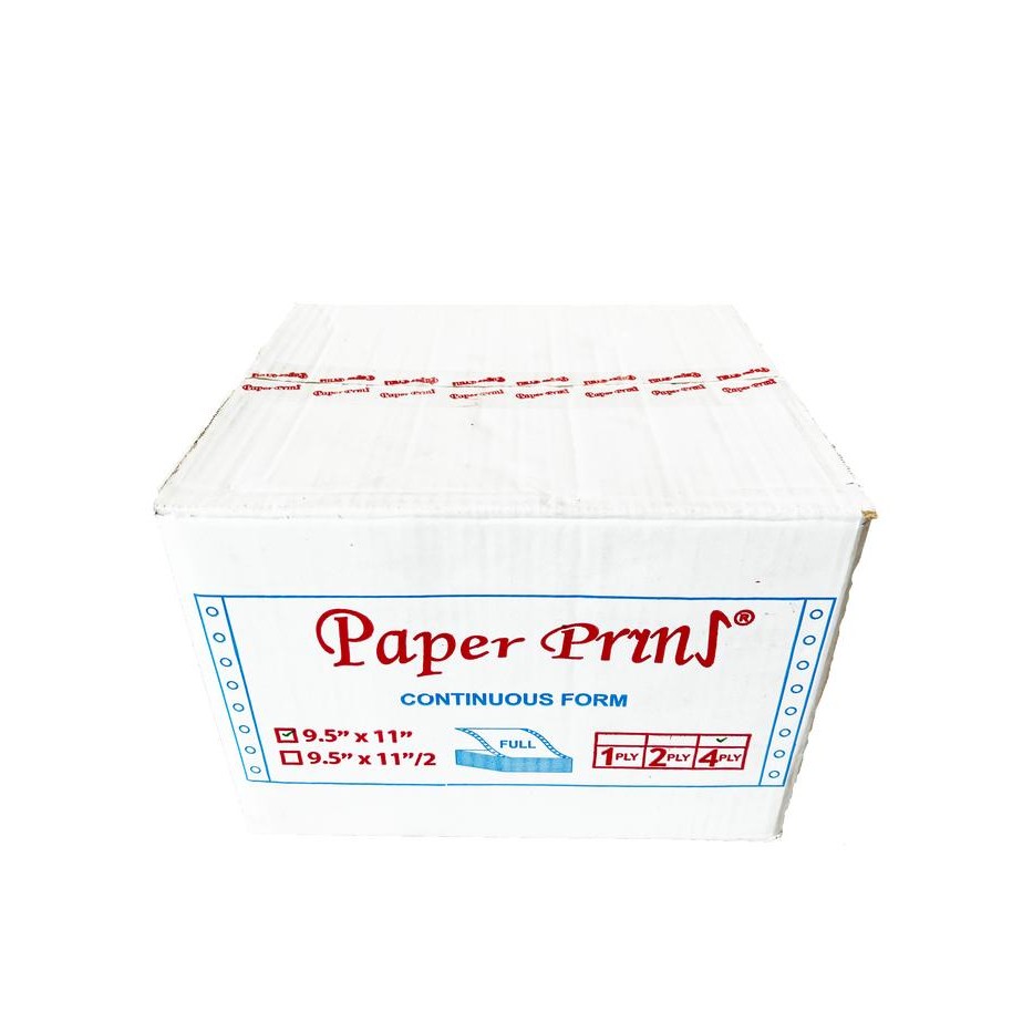 

PAPERPRYNS CONTINUOUS FORM 9,5 X 11 (ISI FULL) 4PLY - PMKH
