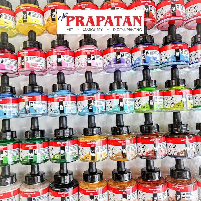 

Stok Baru Amsterdam Acrylic Ink 30ml Tinta Akrilik