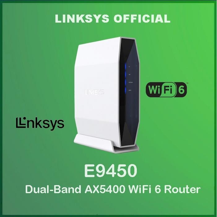 LINKSYS E9450 DUAL-BAND AX5400 WIFI 6 ROUTER E 9450