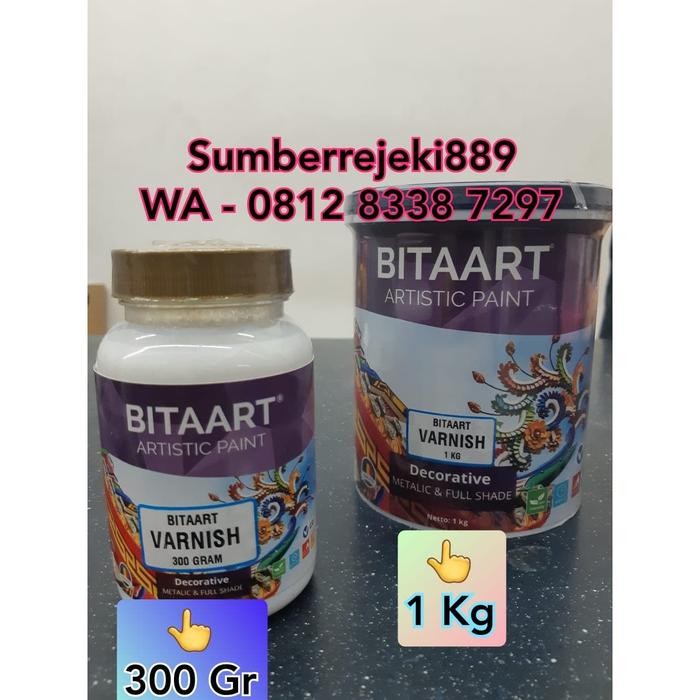 

Bitaart Cat Dekorasi Metalik Berdasar Air 300Grm