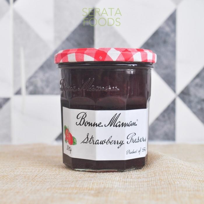 

(Allthebest) Selai Bonne Maman Strawberry Jam 370 gr