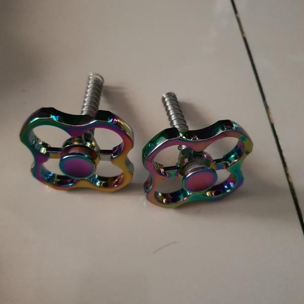 Best seller Hinge Clamp Lever buat Brompton, pikes & 3sixty - Hitam Chrome Terlaris