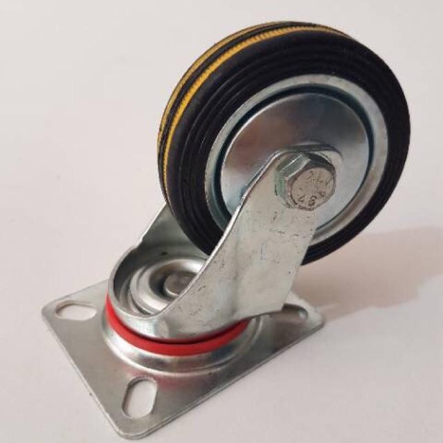 Roda Karet Hidup 3 Inch Roda Troli Hidup 3 Inch Toolsmart *