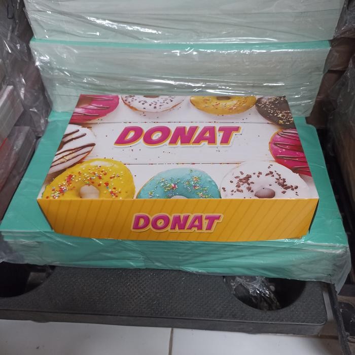 Box Donat / Dus donat / kotak donat isi 6 pcs *