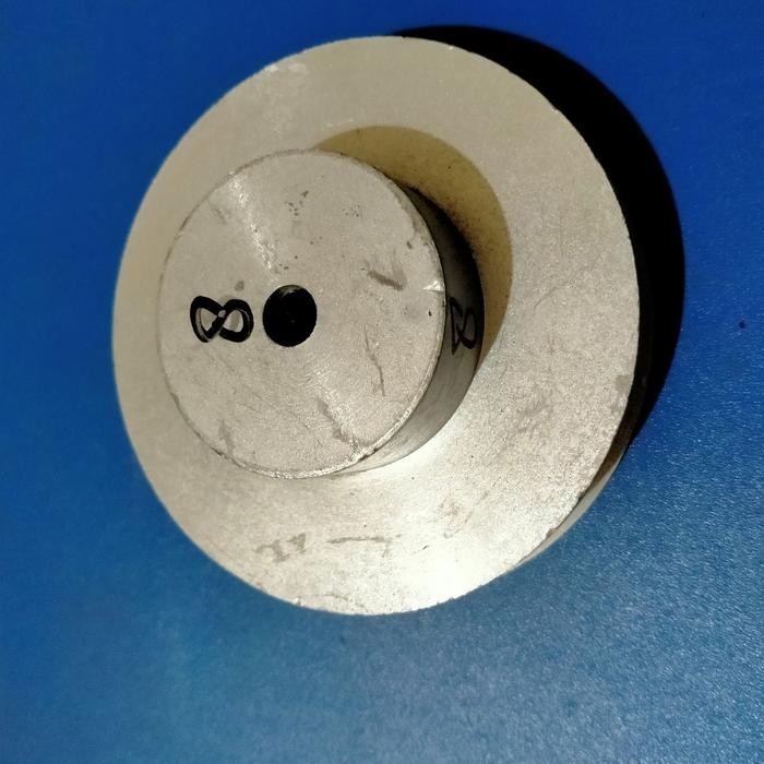 pully alumunium A1 3.5inch as 8mm *