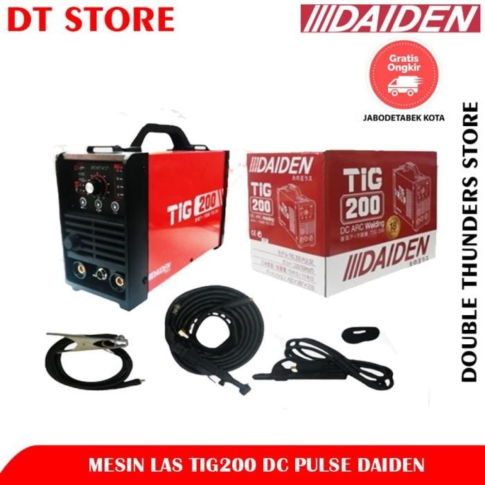 Daiden Mesin Las Tig 200 Dc Pulse / Travo Las Argon Inverter