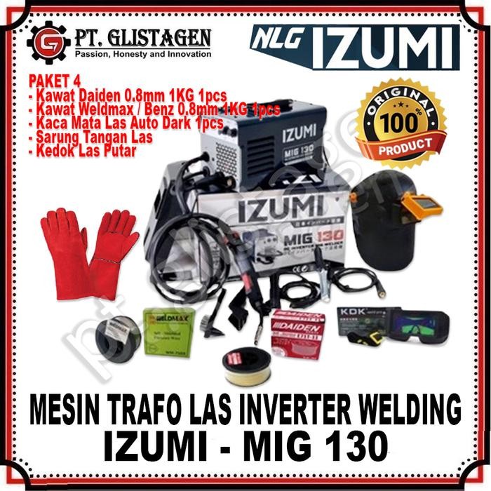 Mesin Las Co2 Izumi Mig 130 / Trafo Las Izumi Mig 130 / Izumi Mig 130