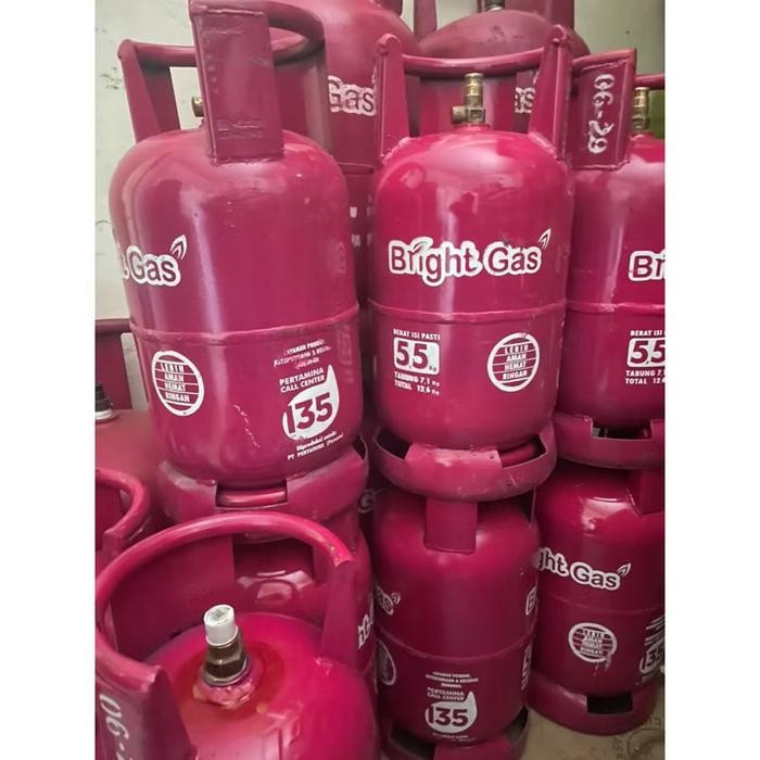 Tabung Gas 5,5Kg / Tabung Gas + Isi Full 5,5Kg / Tabung Bright Gas
