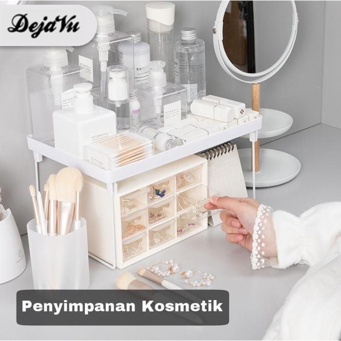 

Kenko Stationary - Dejavu Rak Organizer Stationery Rak Penyimpanan Desktop Lipat Storage Atk Buku